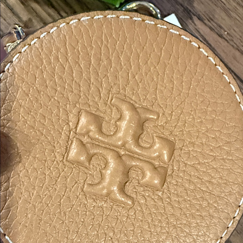 Tory Burch Tan Leather Key Holder - Picture 3 of 5